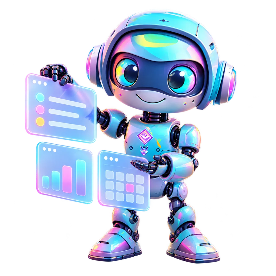 The Last Server robot building a tool